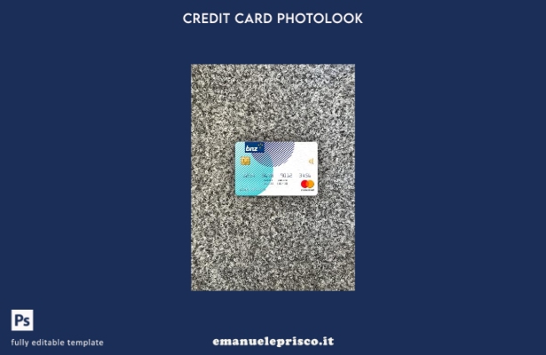modello frontale photolook mastercard della Nuova Zelanda BNZ Greymouth Bank in 